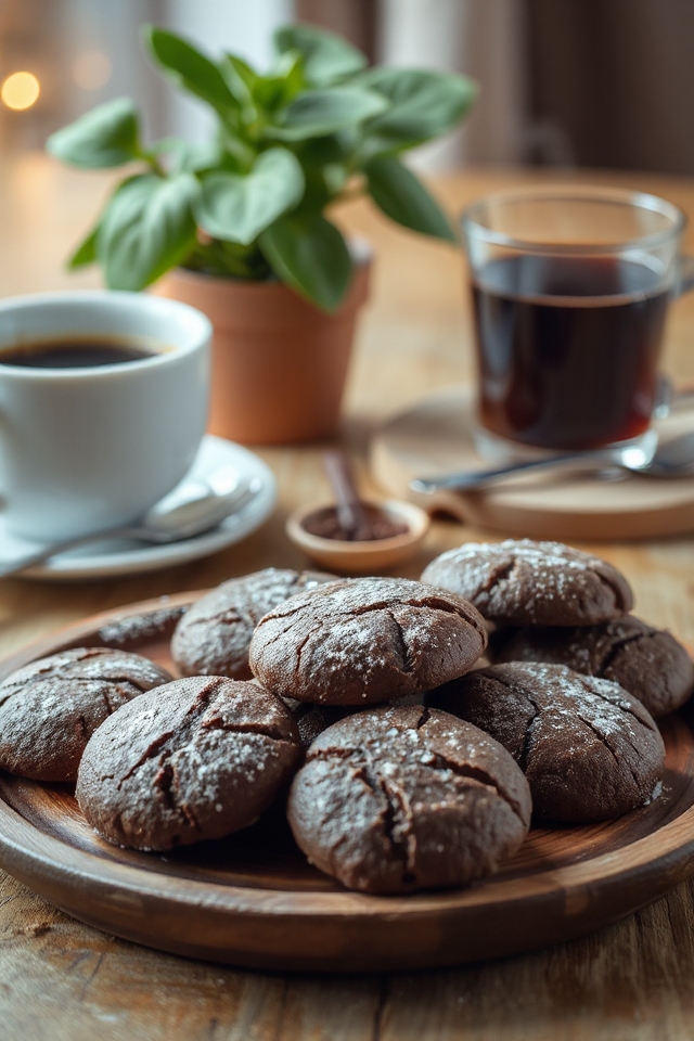 chocolate espresso shortbread recipe